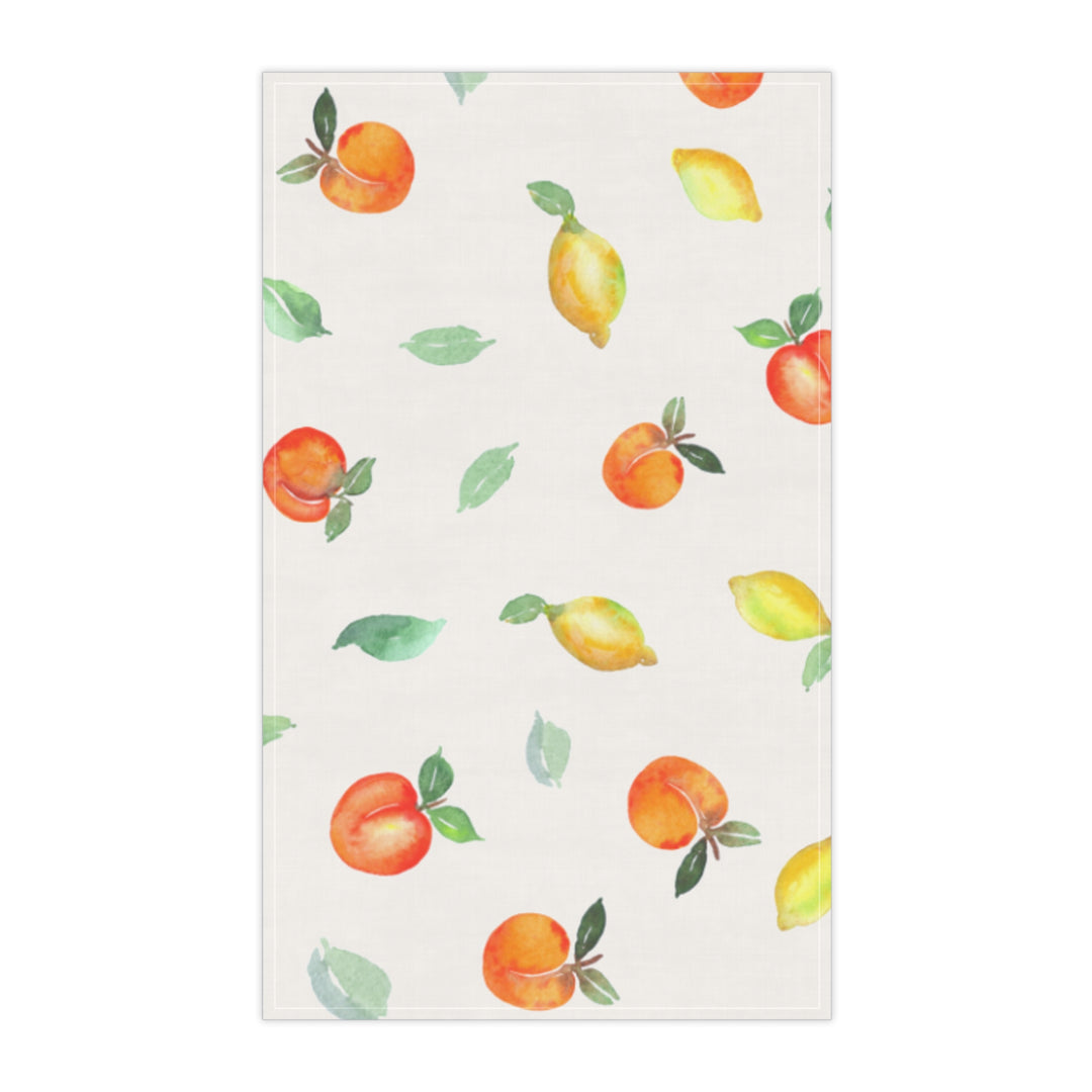 Peachy Day Kitchen Towel