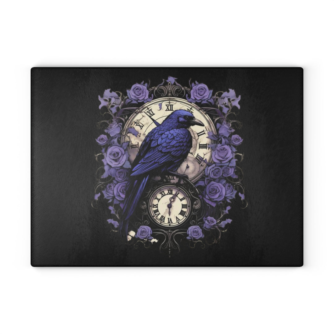 The Raven Glass Cutting Board