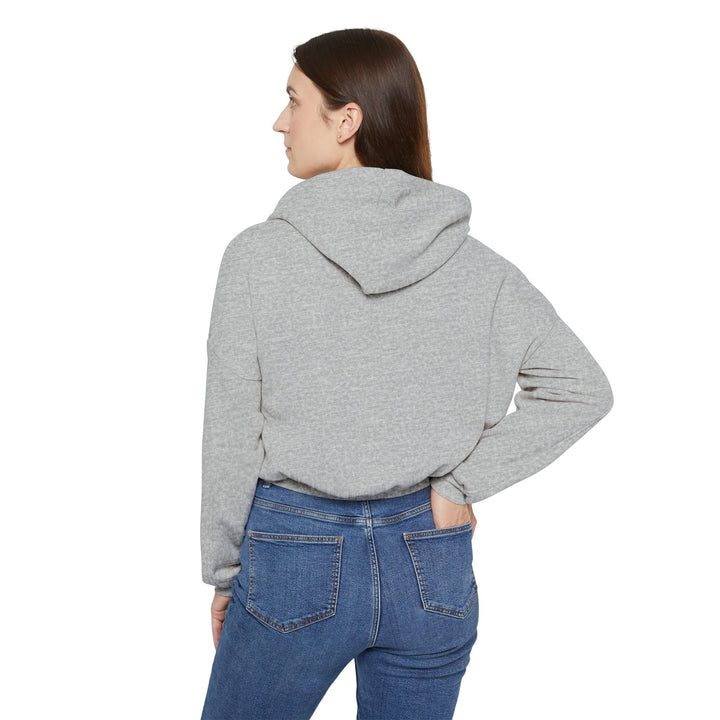 Mushroom Women's Cinched Bottom Hoodie