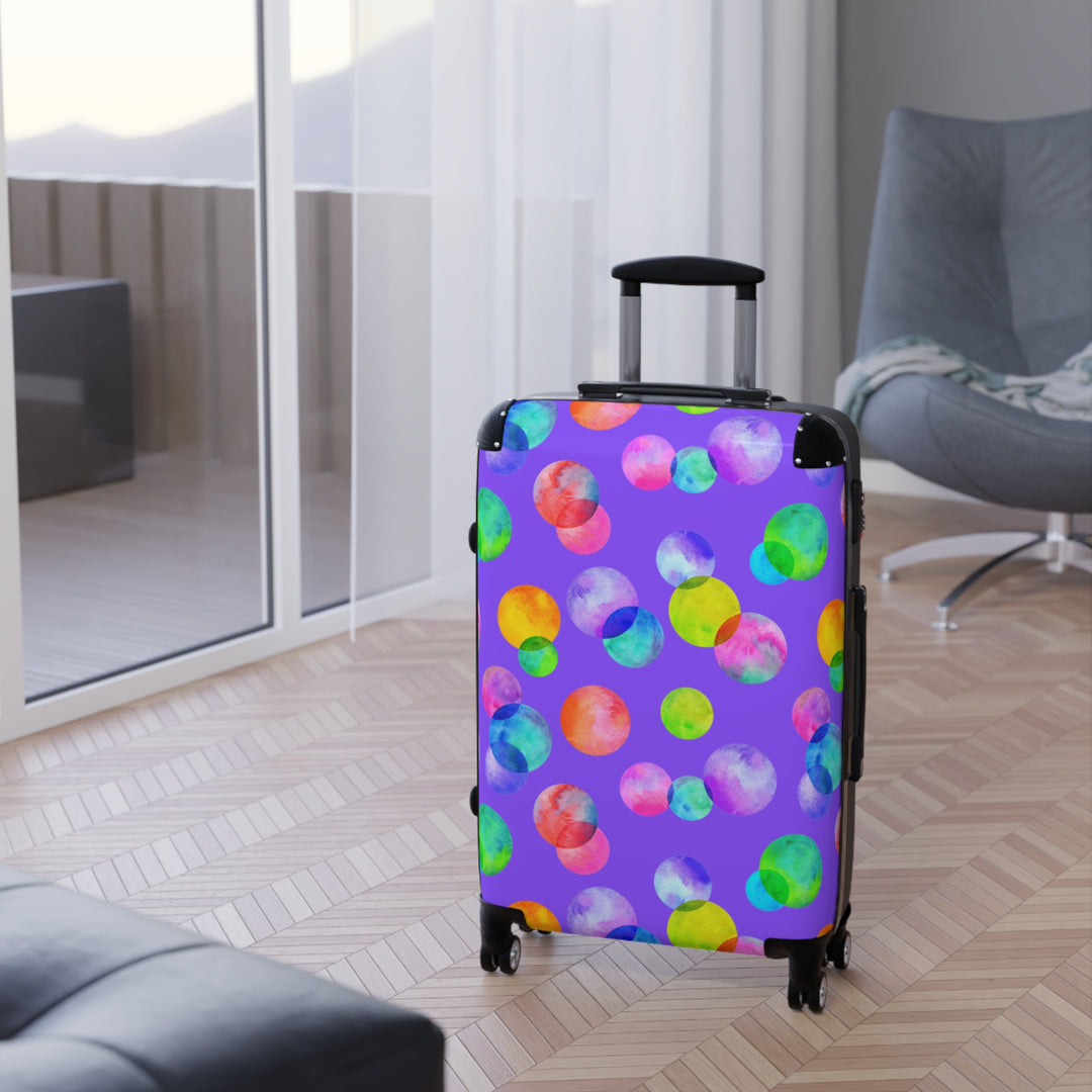 Polka Dot Bubbles Suitcase