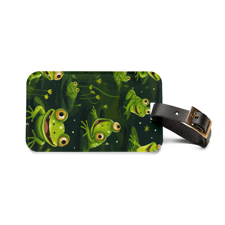 Frog Fun Luggage Tag