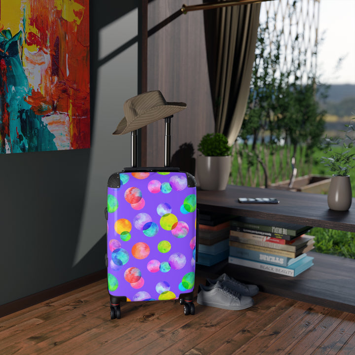 Polka Dot Bubbles Suitcase