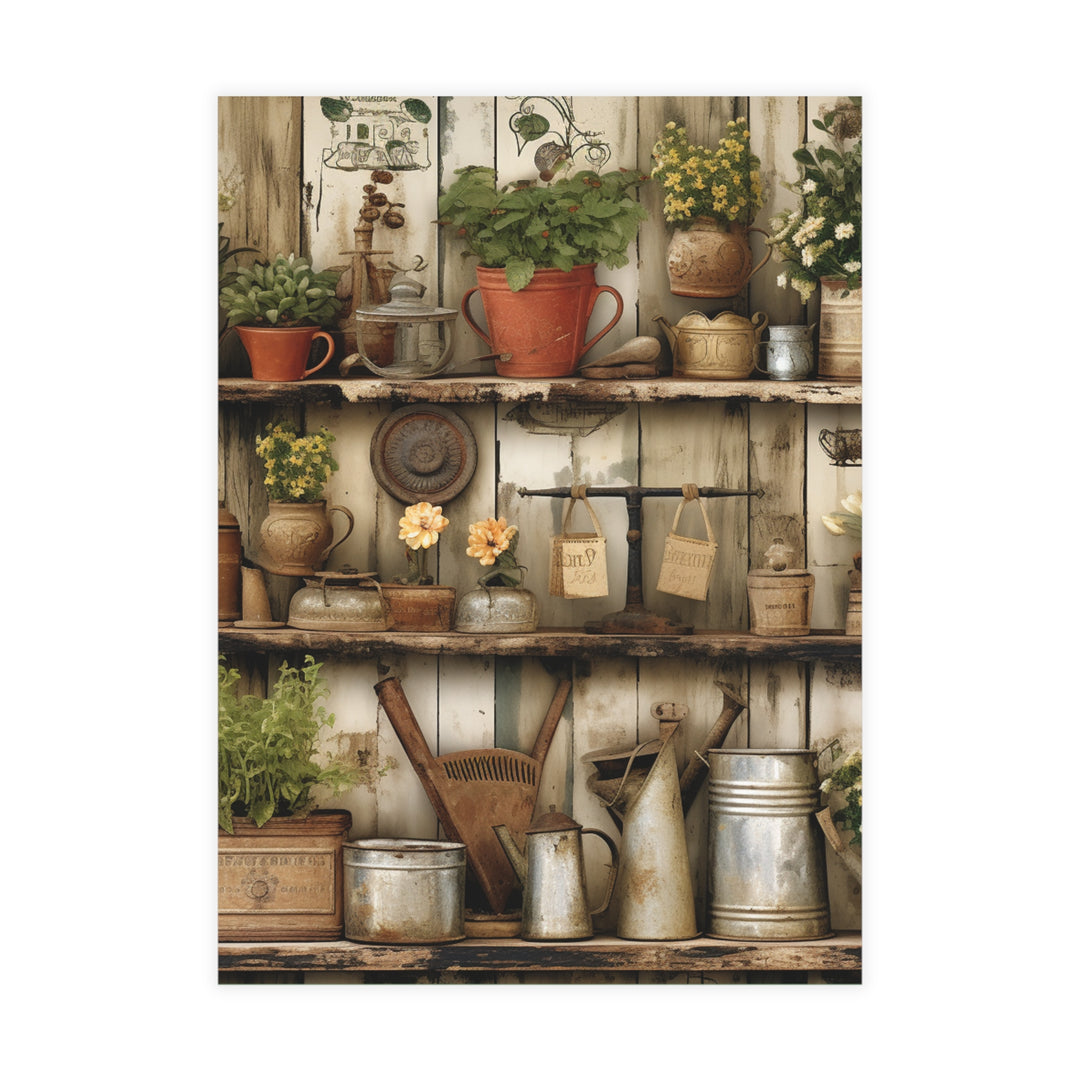 Rustic Garden Postcard Bundles (envelopes included)