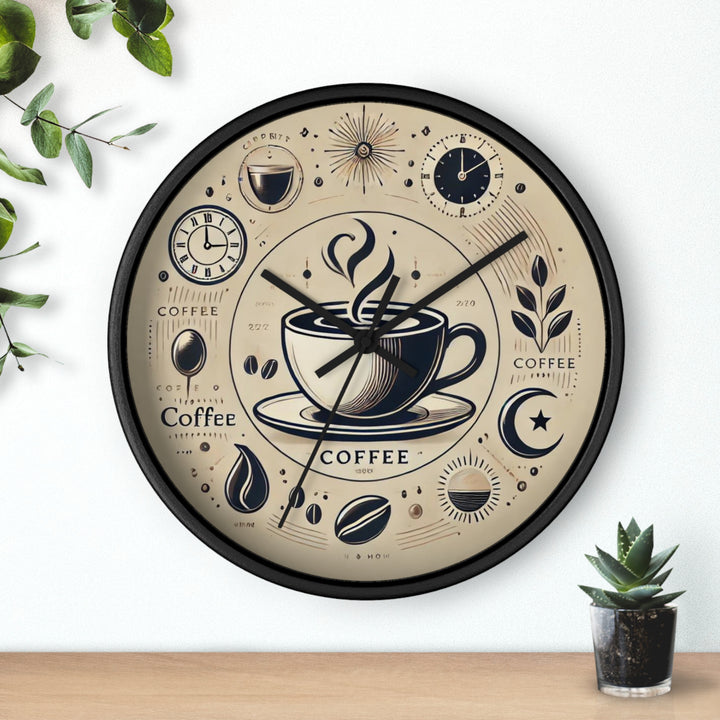 Coffee Time Wall Clock