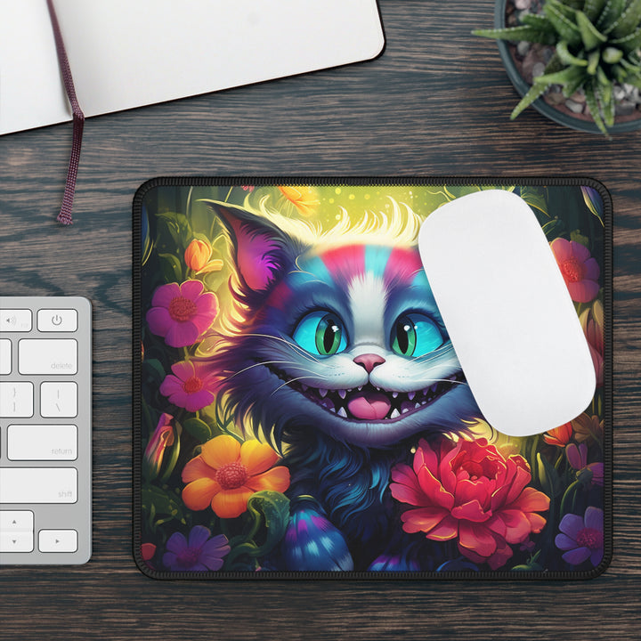 Colorful Cat Gaming Mouse Pad