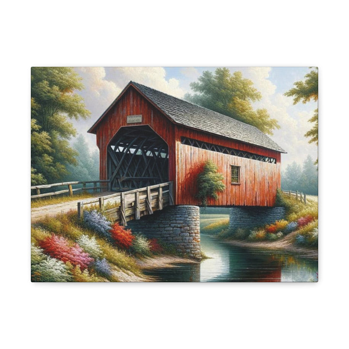 Country Bridge Canvas Gallery Wraps