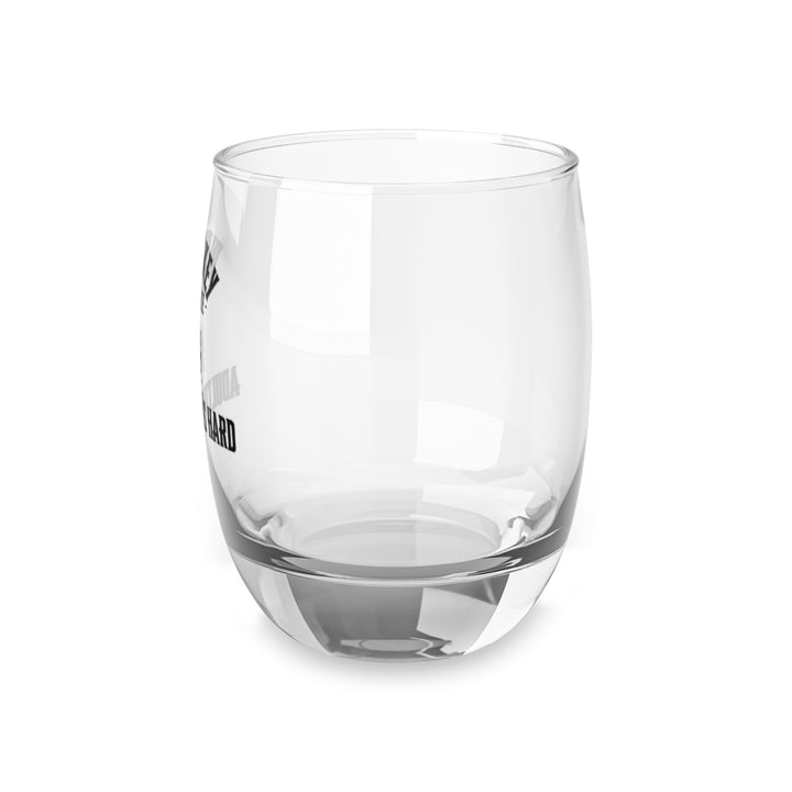 Because Adulting is Hard Whiskey Glass