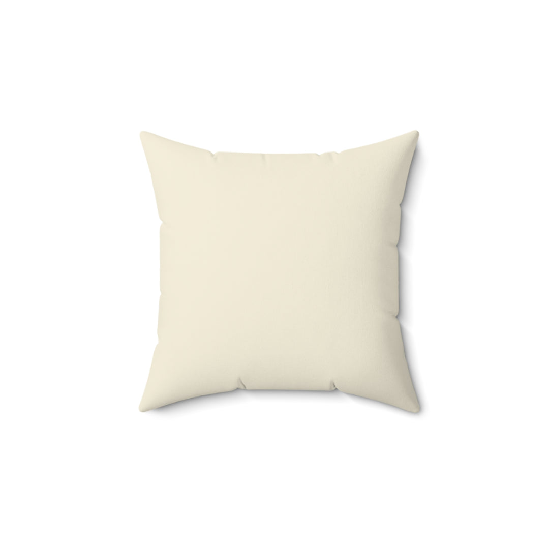 Mockingbird and Magnolias Faux Suede Square Pillow