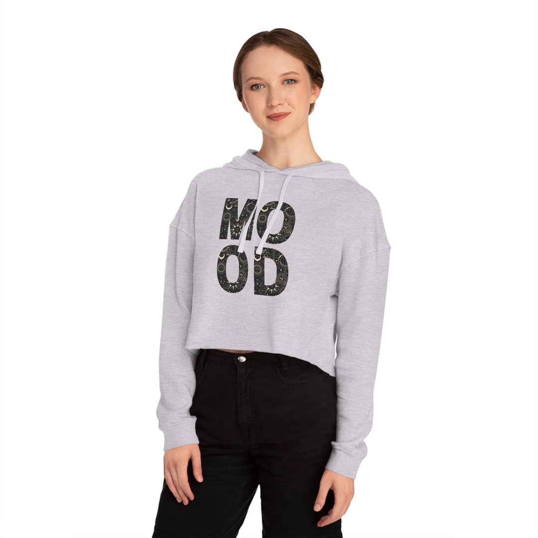 Mood Women’s Cropped Hooded Sweatshirt