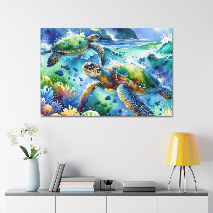 Sea Turtles Canvas Gallery Wraps