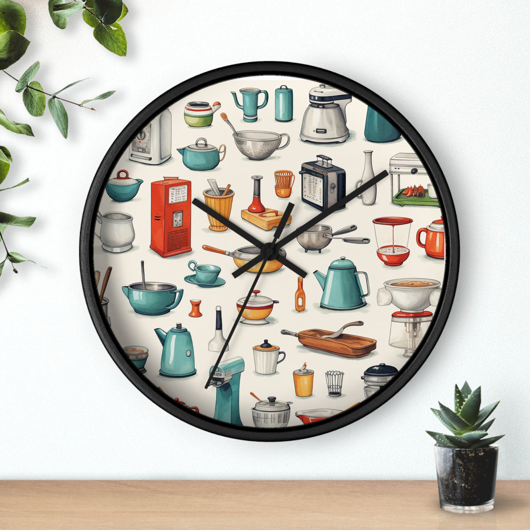 Retro Kitchen Wall Clock