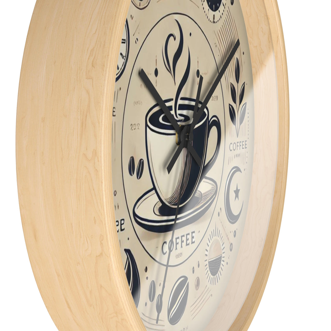 Coffee Time Wall Clock