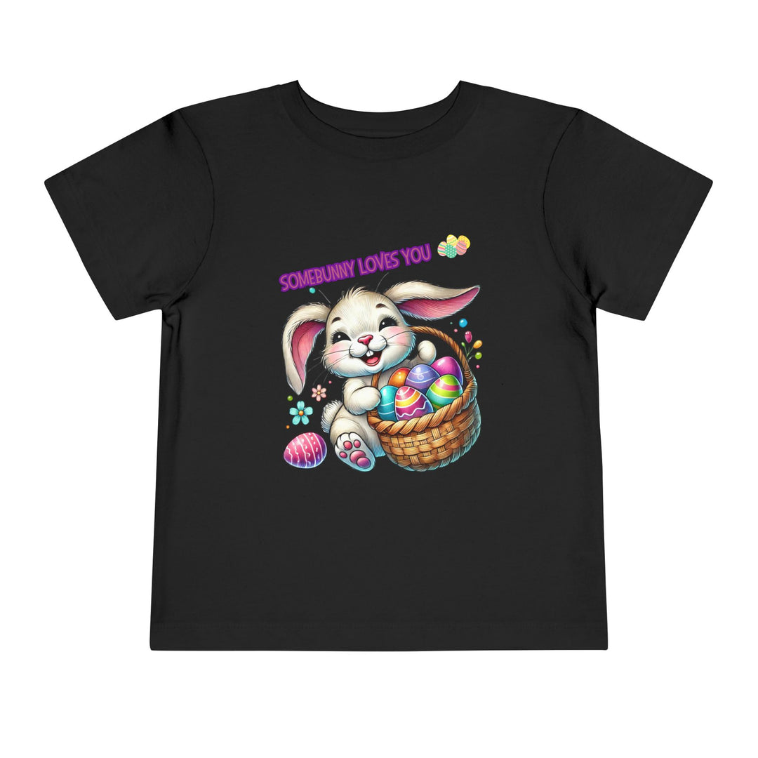 Somebunny Loves You Toddler Short Sleeve Tee