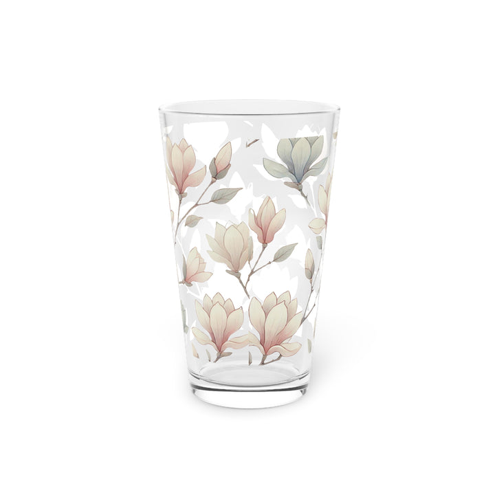 Magnolia Pint Glass, 16oz