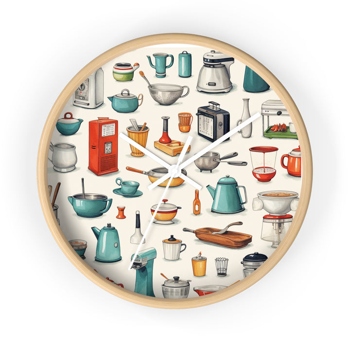 Retro Kitchen Wall Clock