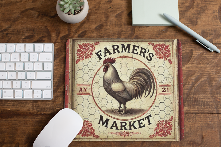 Farmer's Market Mouse Pad (Rectangle)