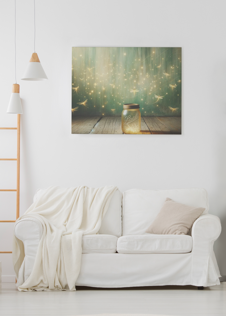 Firefly Delight Canvas Gallery Wraps