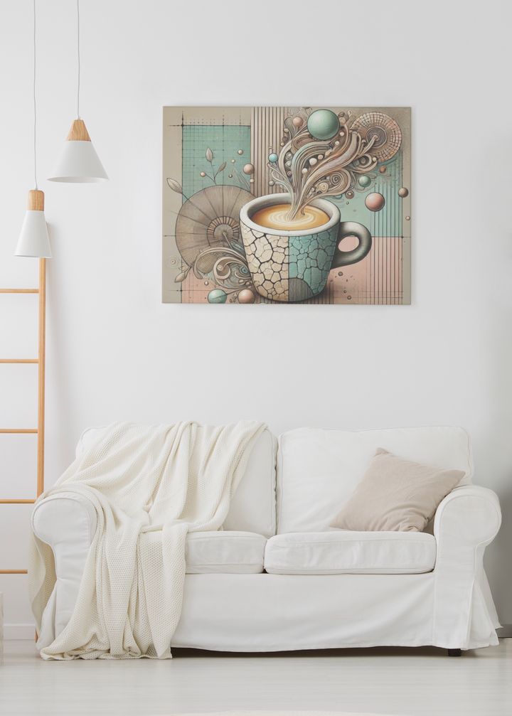 Soothing Coffee Canvas Gallery Wraps