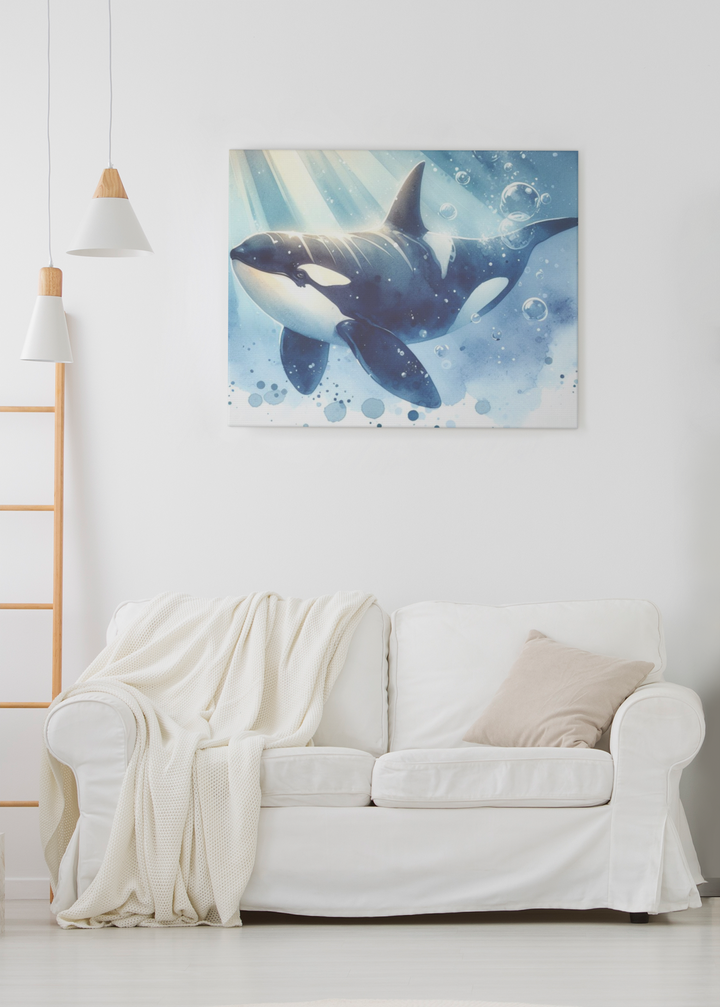 Orca Canvas Gallery Wraps