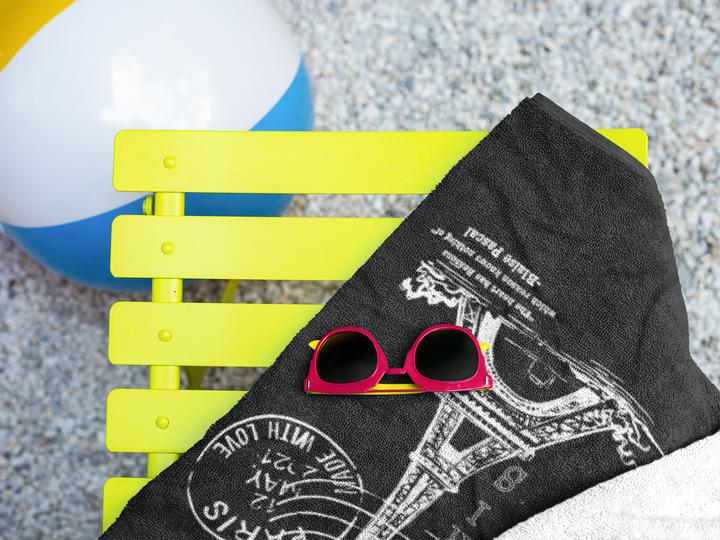 Paris Beach Towel