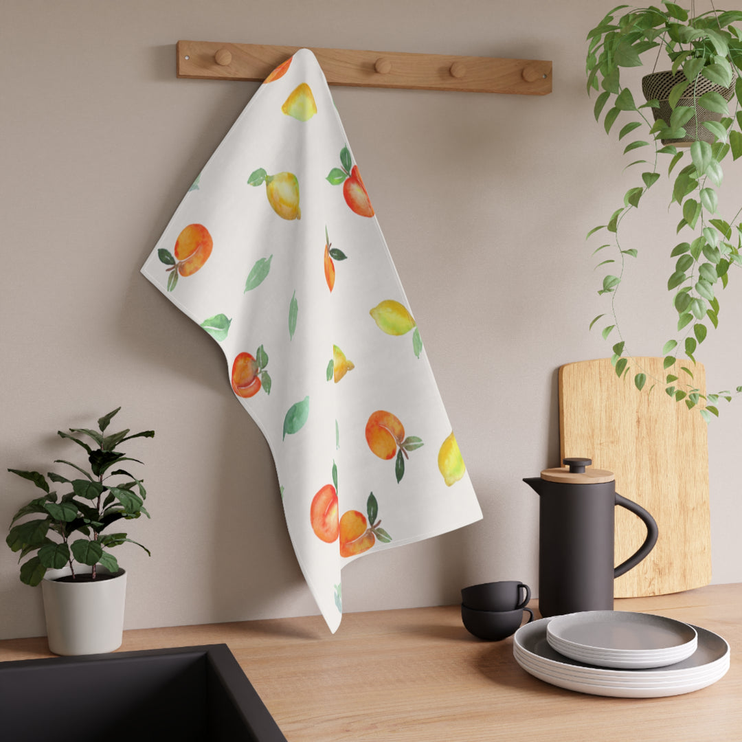 Peachy Day Kitchen Towel