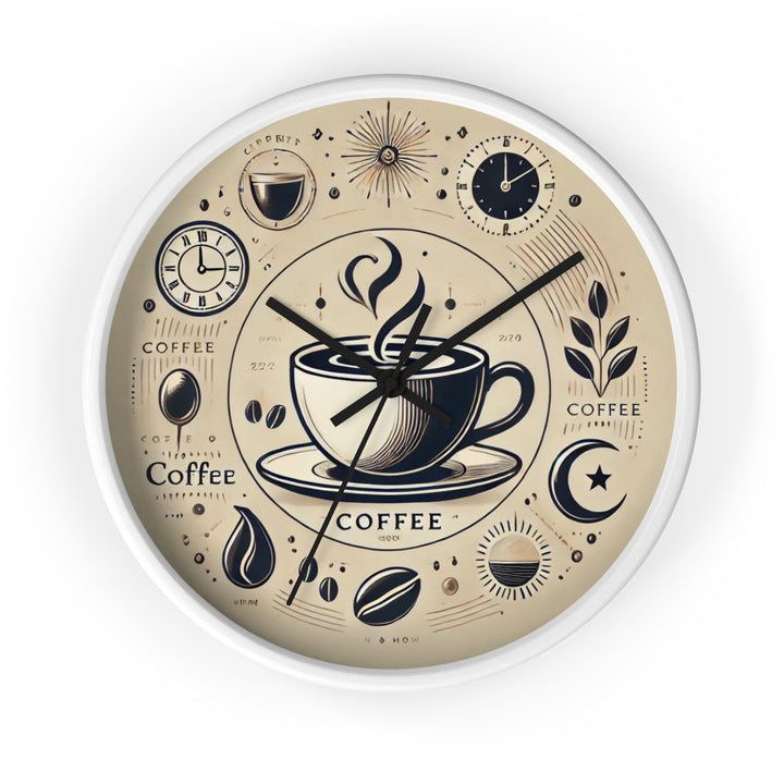 Coffee Time Wall Clock