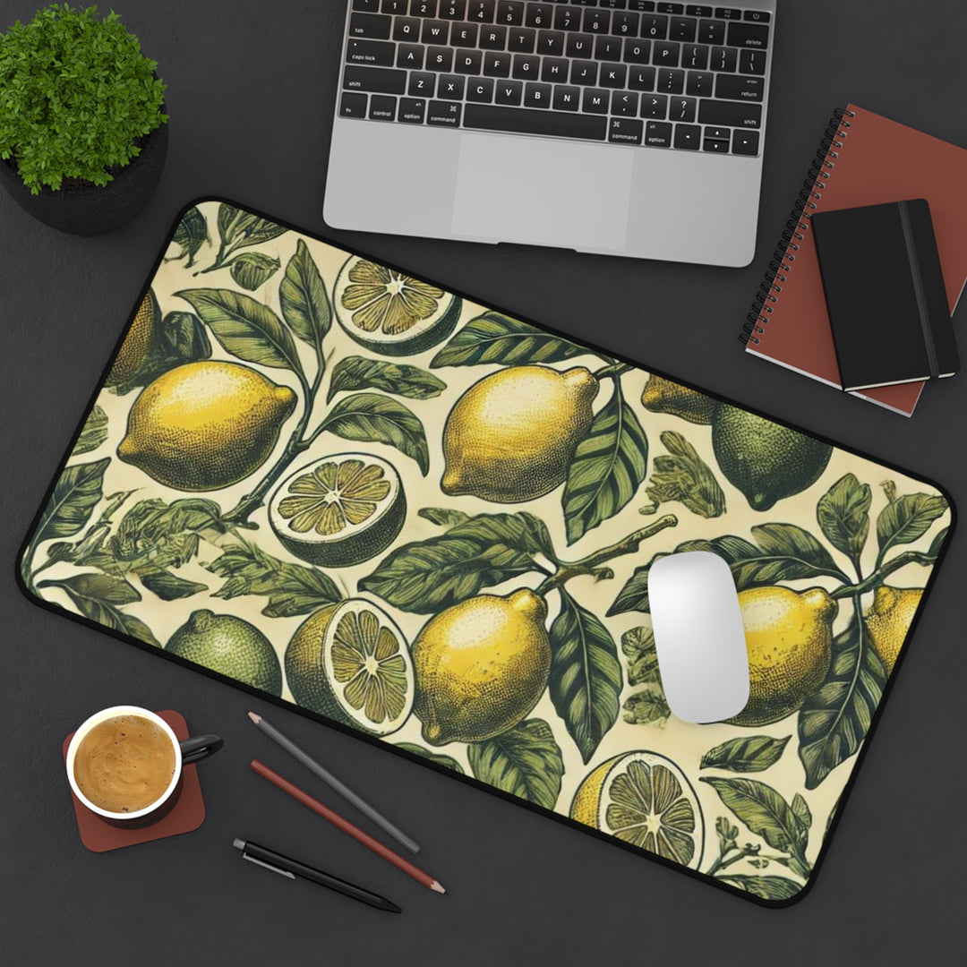 Lemons and Limes Desk Mat