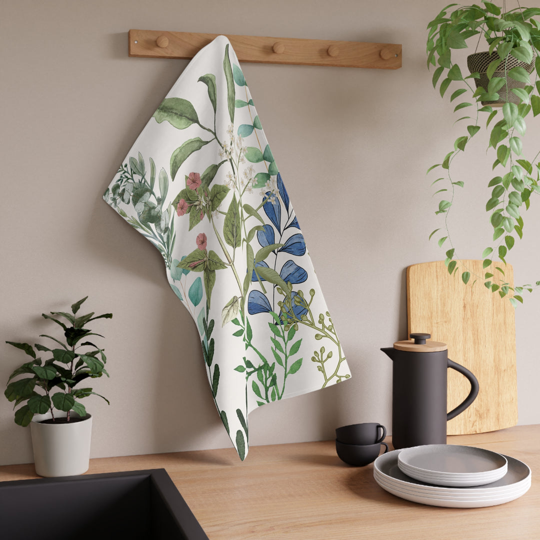 Verdant Elegance Kitchen Towel