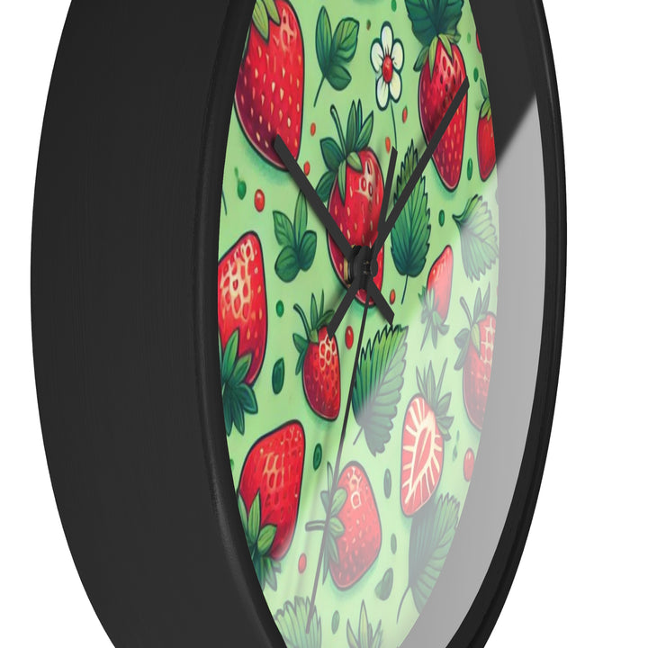 Strawberries Wall Clock