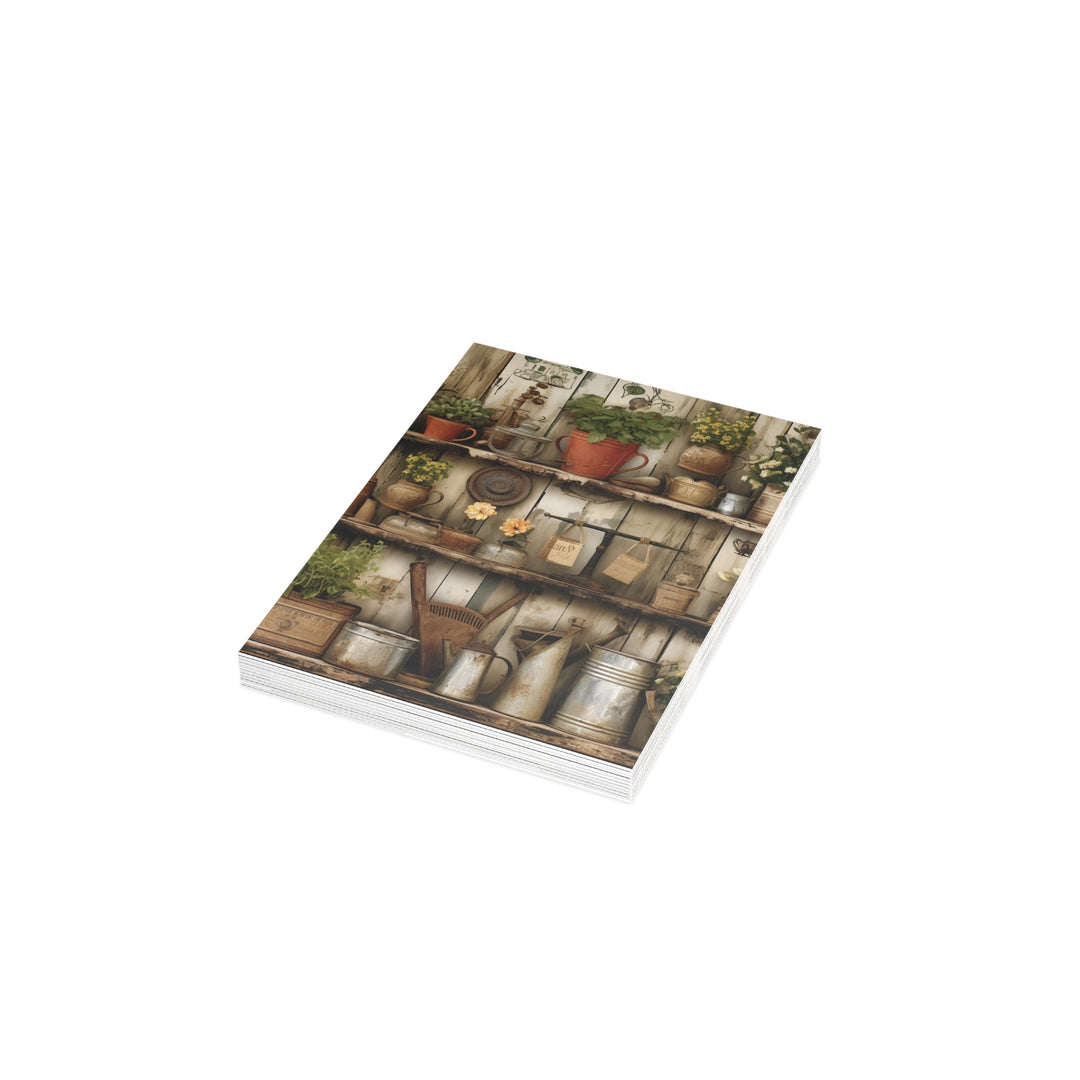 Rustic Garden Postcard Bundles (envelopes included)