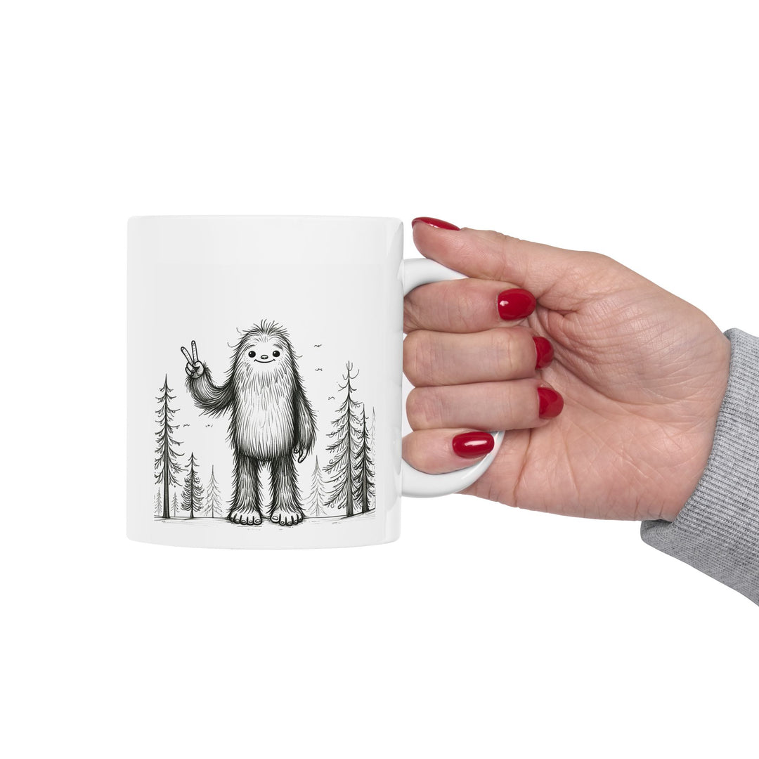 Sasquatch, Ceramic Mug 11oz