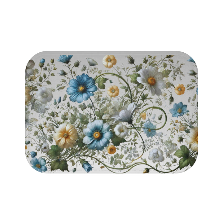 Blue Beauty Bath Mat