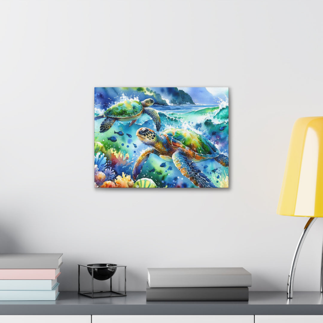 Sea Turtles Canvas Gallery Wraps