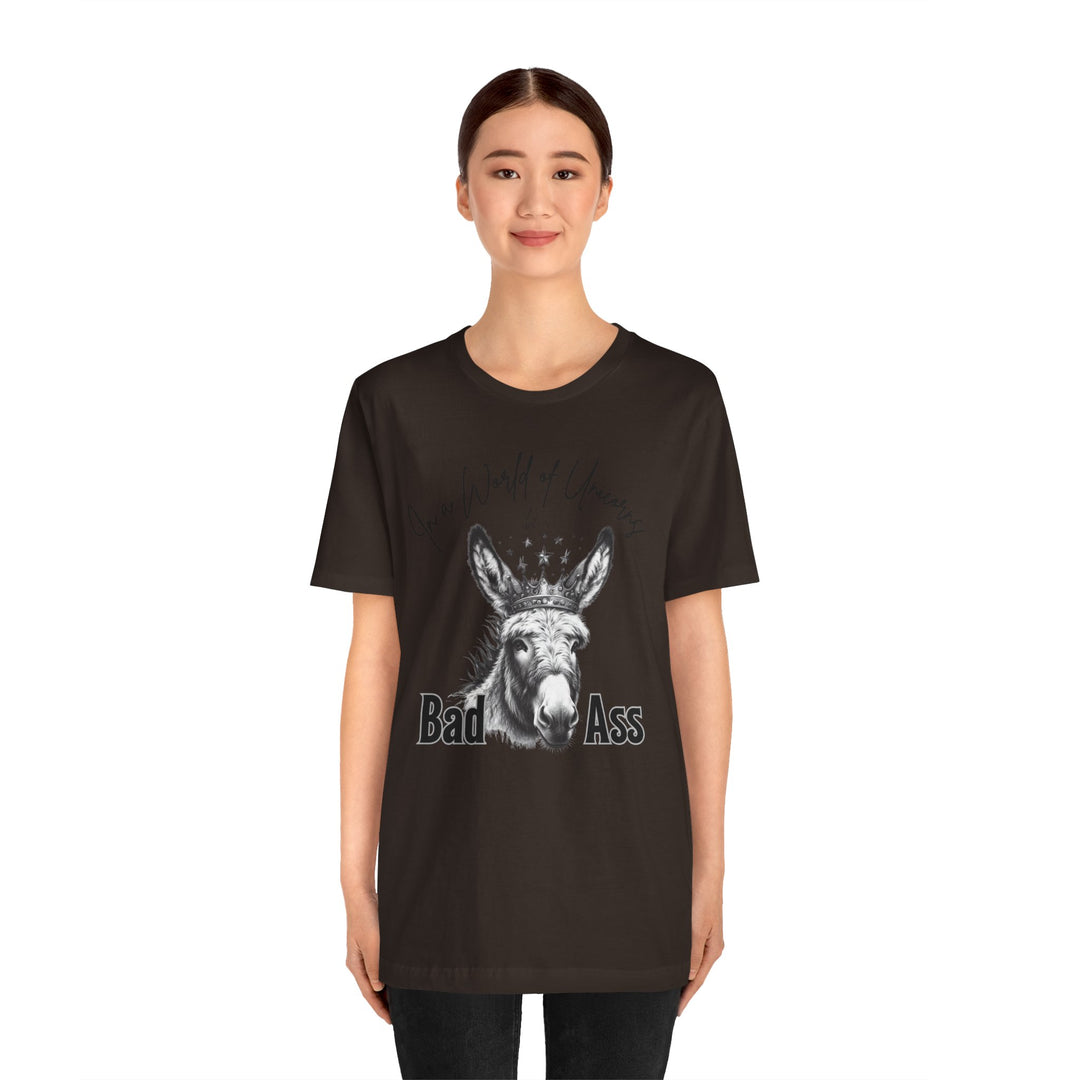 In A World Full Of Unicorns Unisex Jersey Short Sleeve Tee