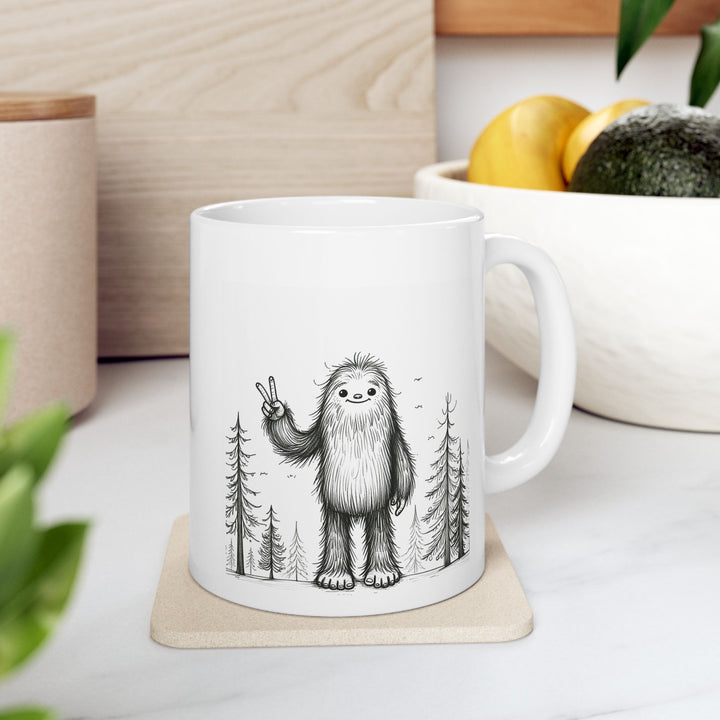 Sasquatch, Ceramic Mug 11oz