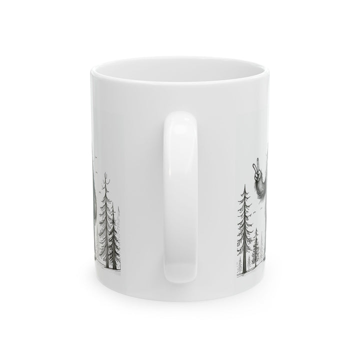 Sasquatch, Ceramic Mug 11oz