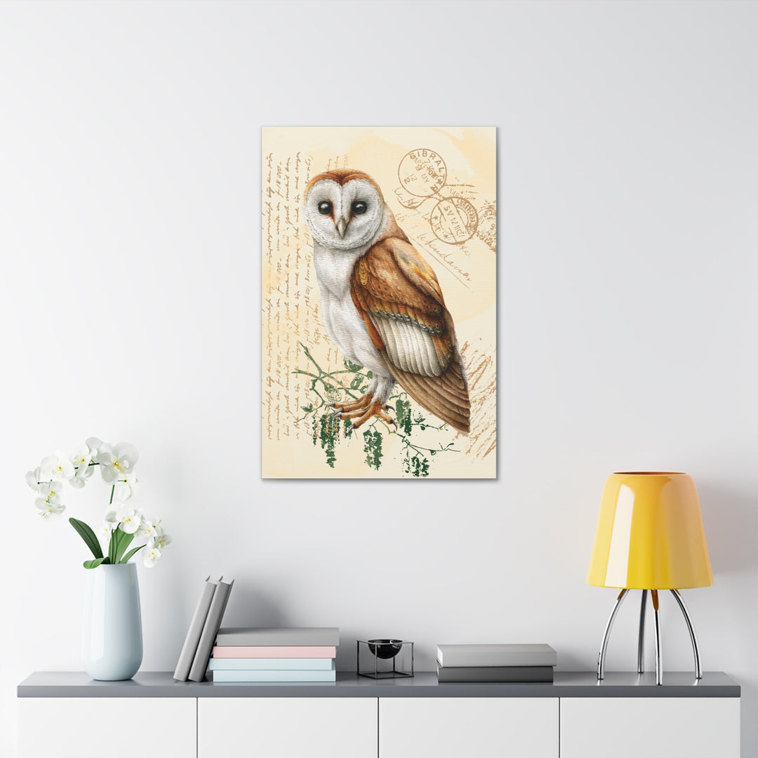 Wise Owl Canvas Gallery Wraps