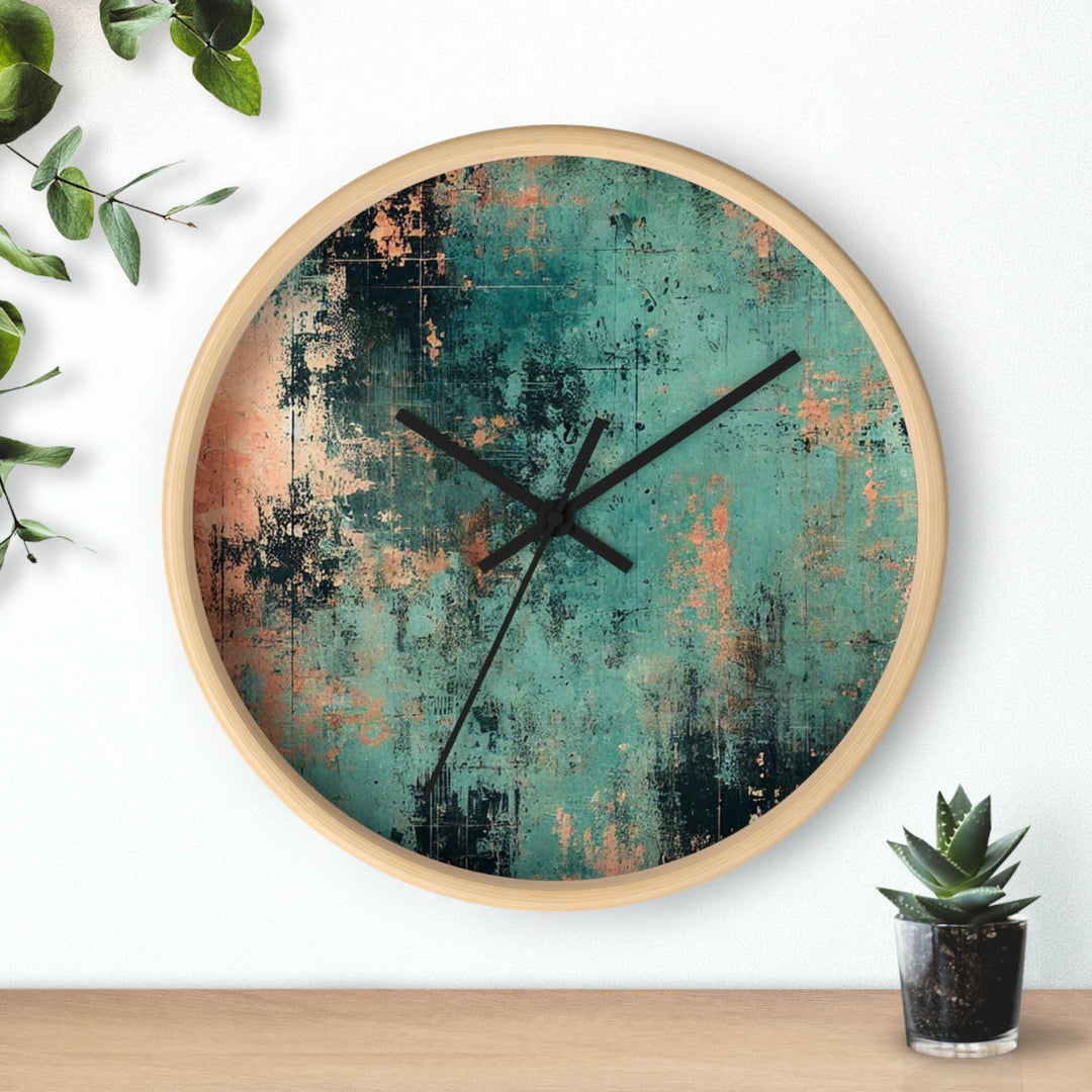 Metallic Grace Wall Clock