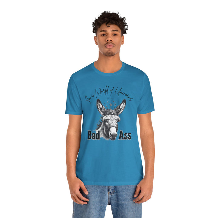 In A World Full Of Unicorns Unisex Jersey Short Sleeve Tee