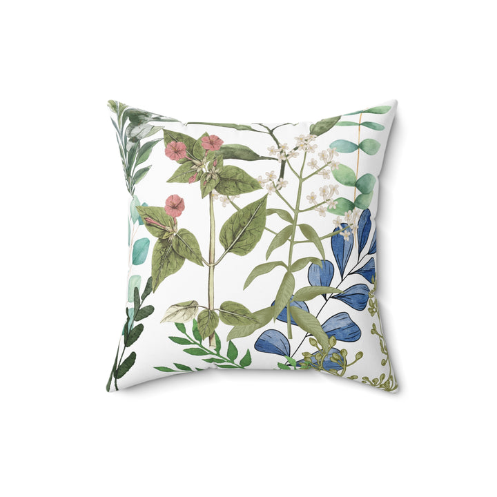 Wild Garden Spun Polyester Square Pillow