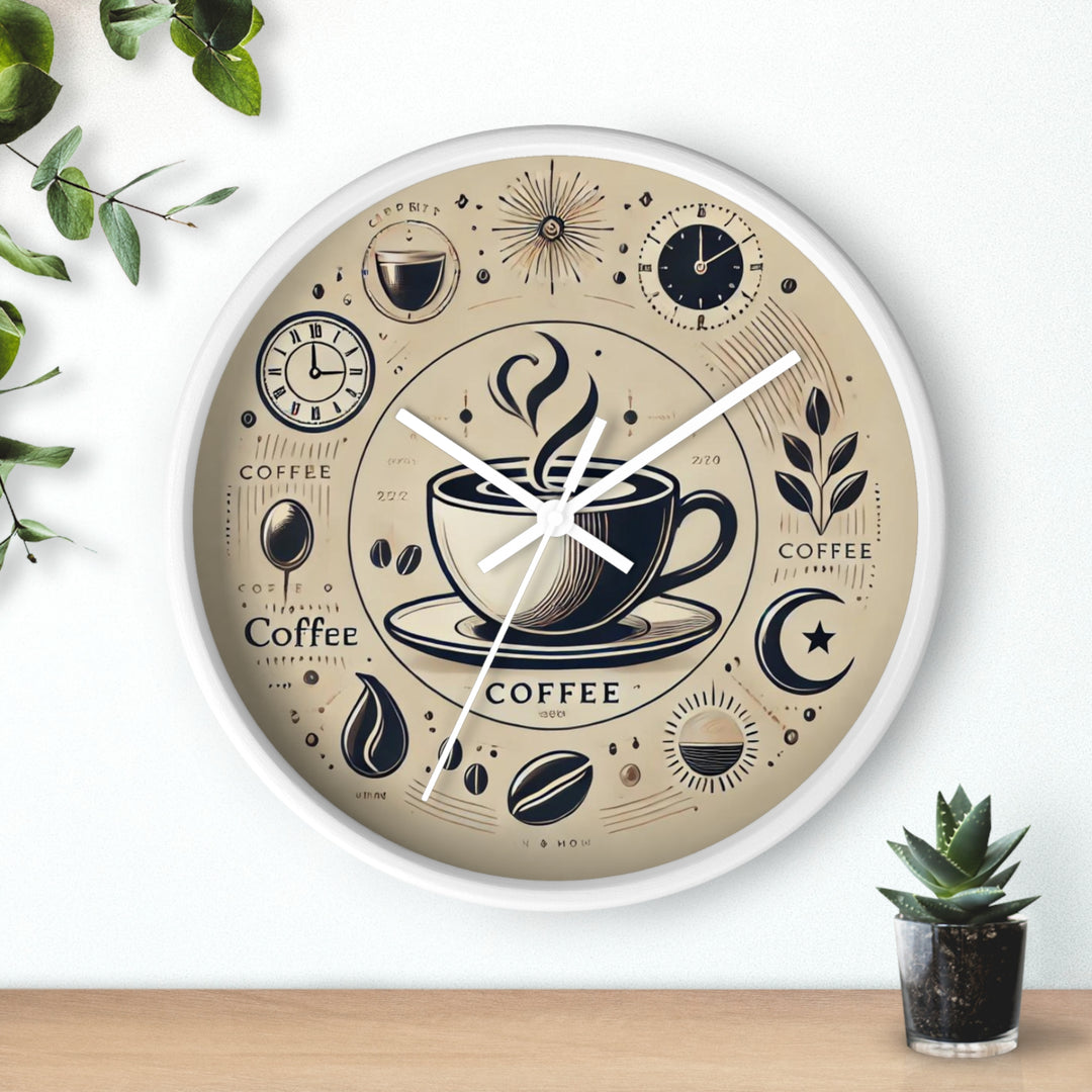 Coffee Time Wall Clock