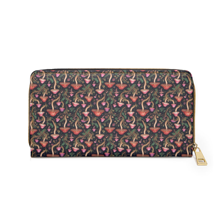 Mushrooms Zipper Wallet