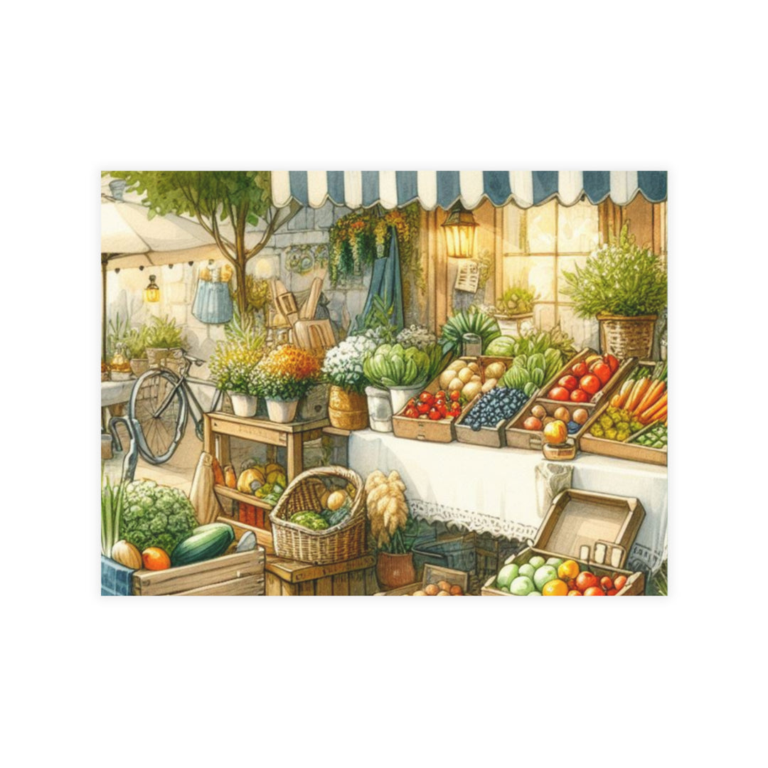 Farmers Market, Postcard Bundles (envelopes included)