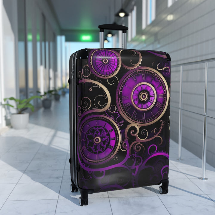 Purple Steam Punk Suitcase