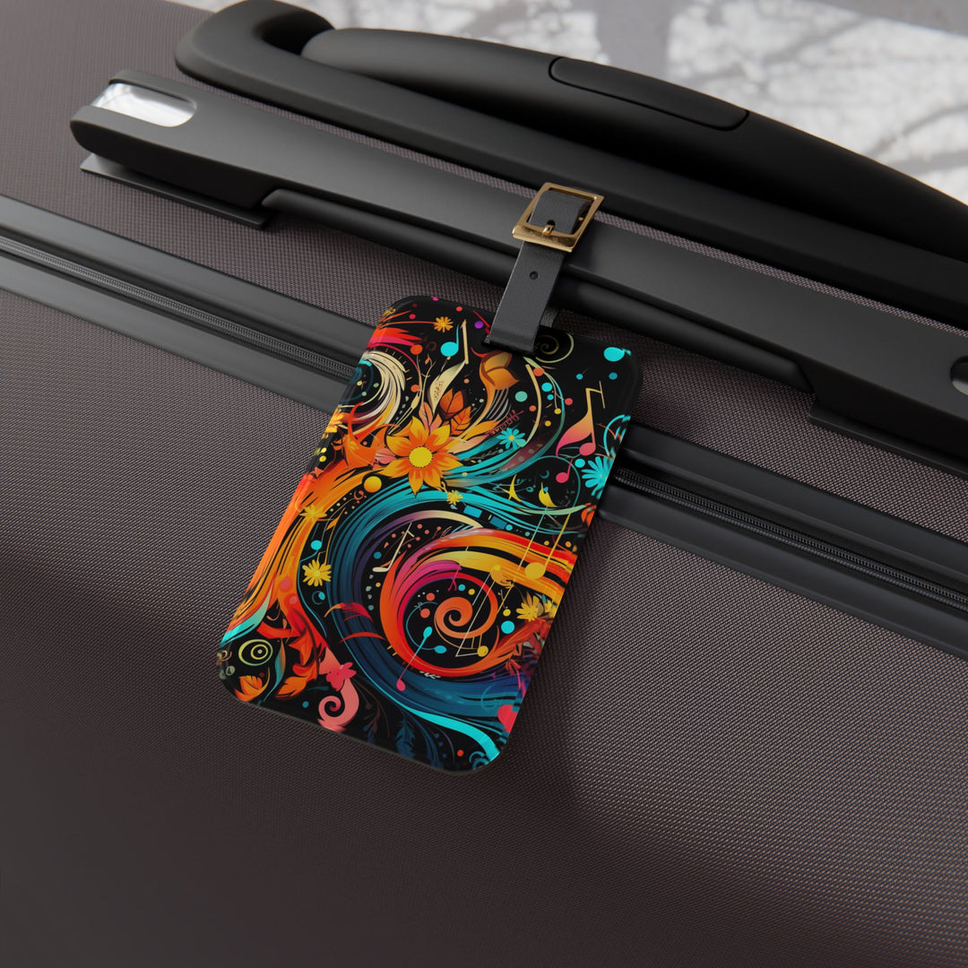 Vibrant Splash Luggage Tag