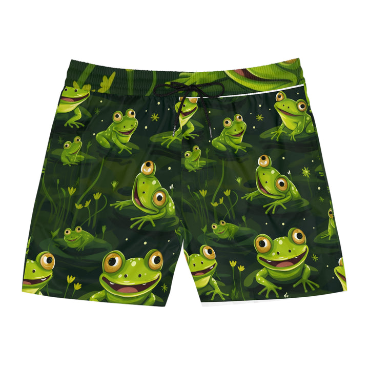 Frog Fun Men's Mid-Length Swim Shorts