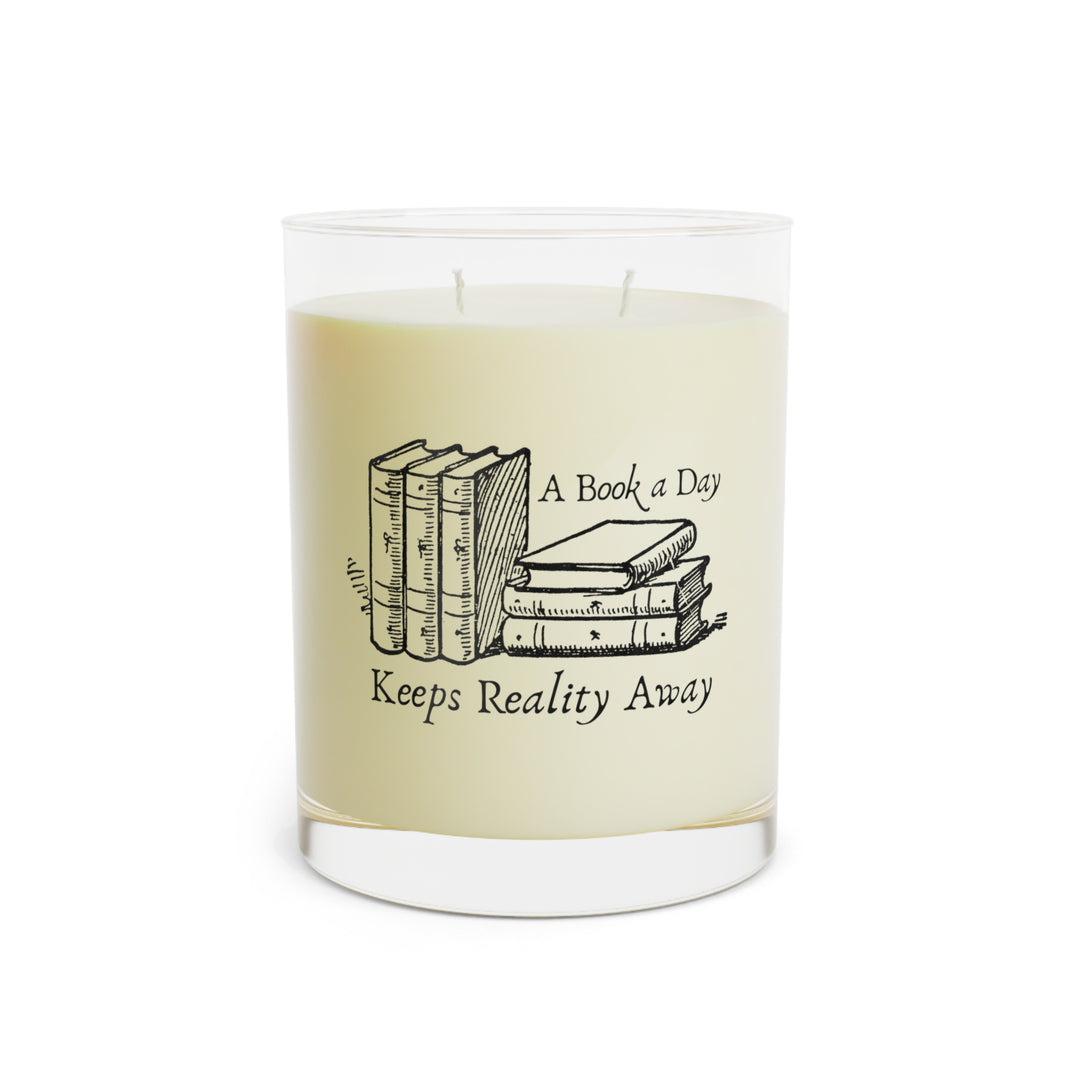 A Book a Day, Scented Candle - Full Glass, 11oz