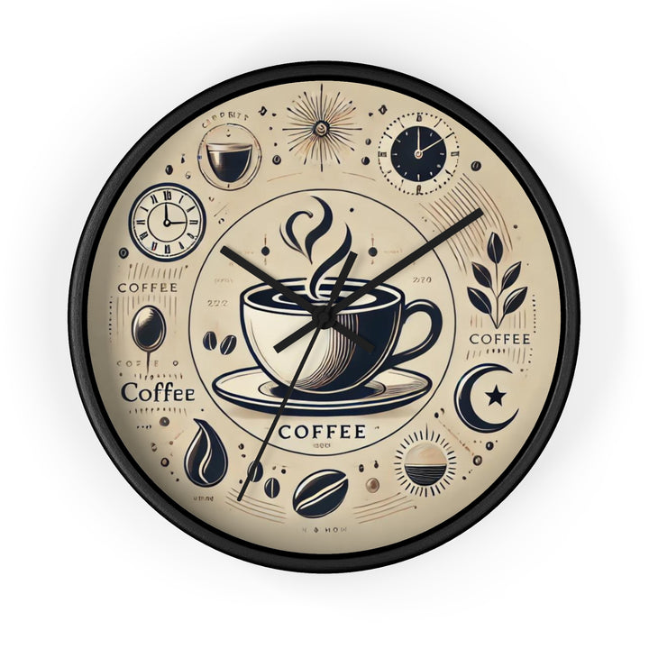 Coffee Time Wall Clock