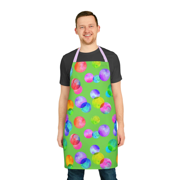 Polka Dot Apron, 5-Color Straps