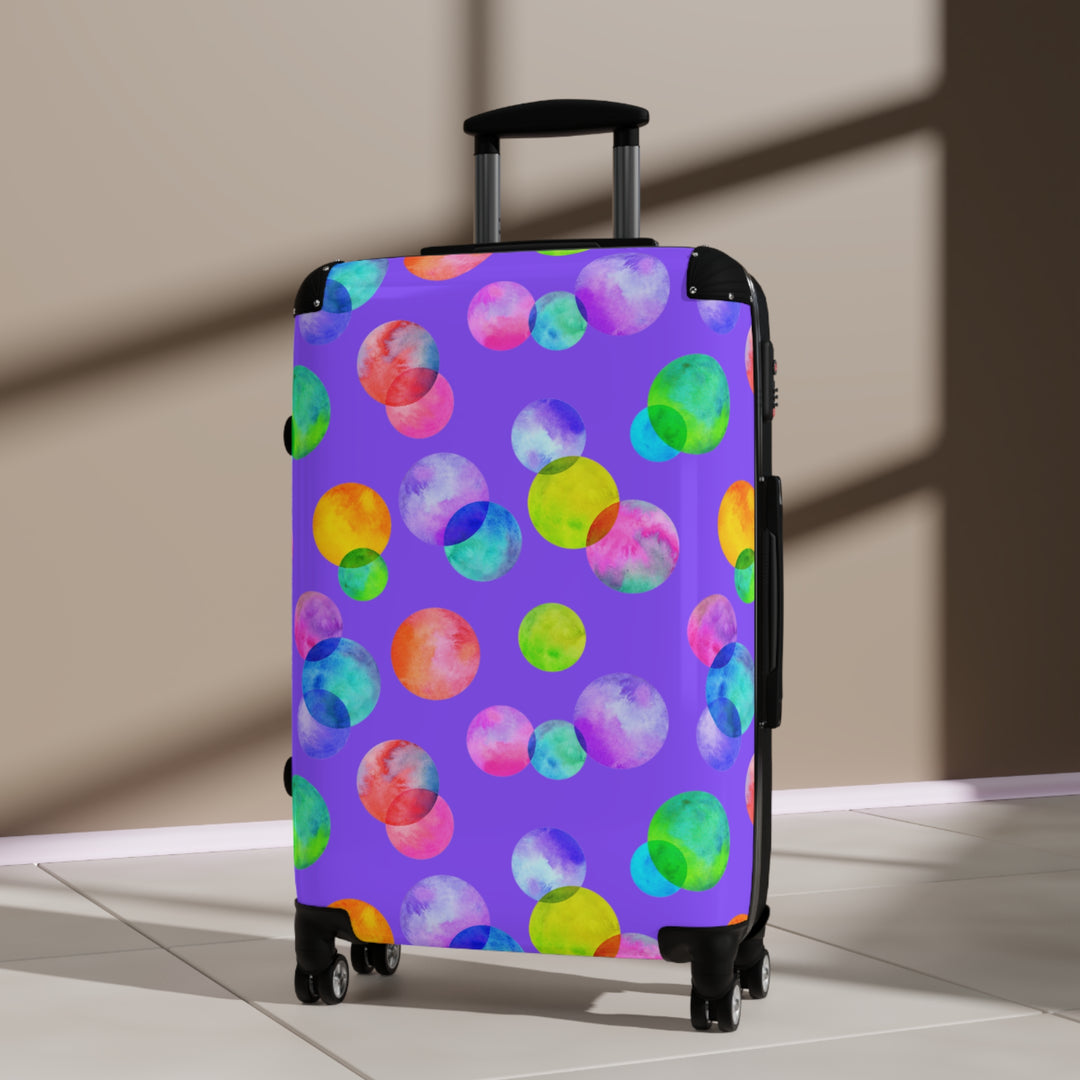 Polka Dot Bubbles Suitcase